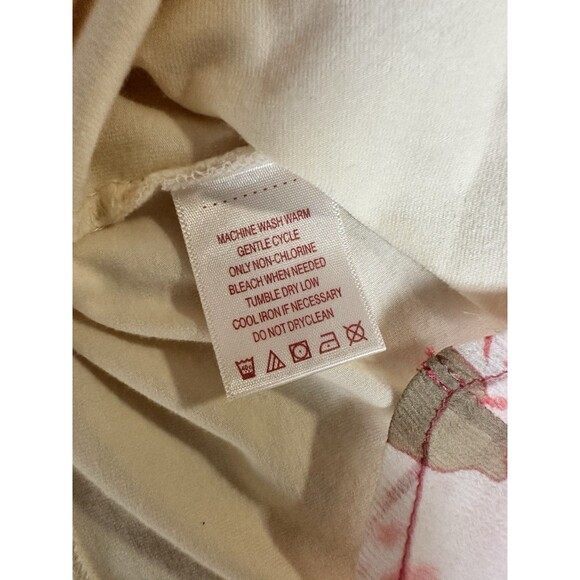 Tommy Bahama Sleeveless Sheer Tank Blouse With Tank Liner Sz M Floral Pattern - Picture 7 of 7